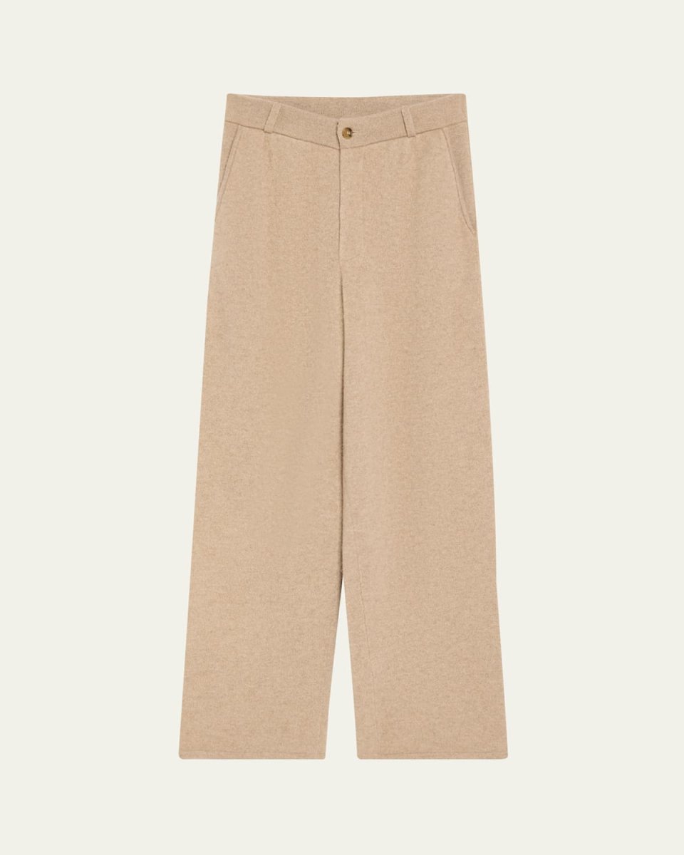 Tailored Cashmere-Blend Pants